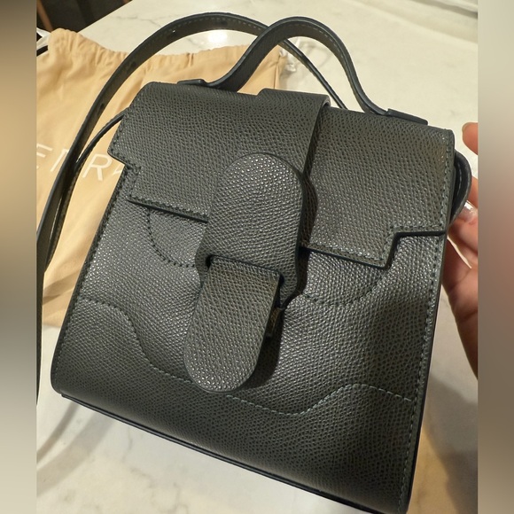 Senreve Mini Alunna Bag dark green
